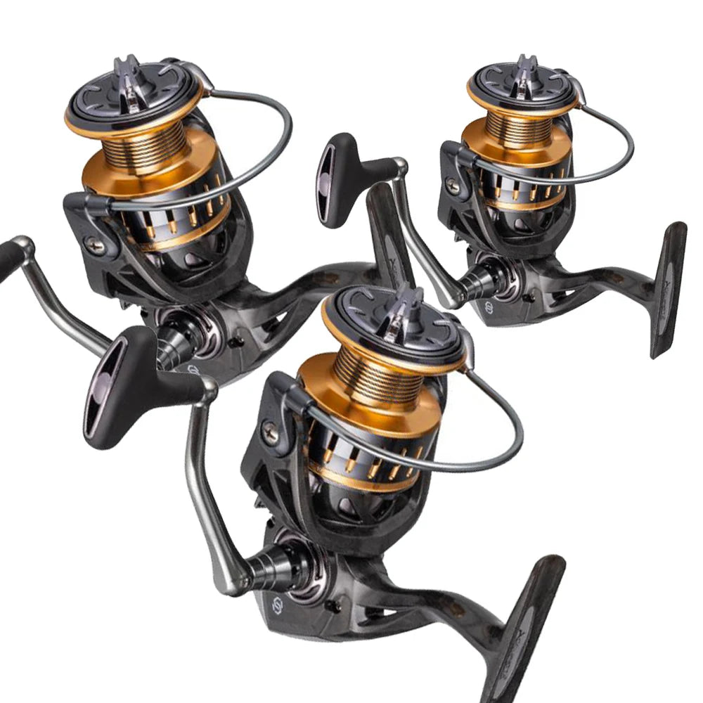 kmucutie Spinning Fishing Reel: Aluminum Frame, Carbon Drag - Arkansas Outdoors Shop