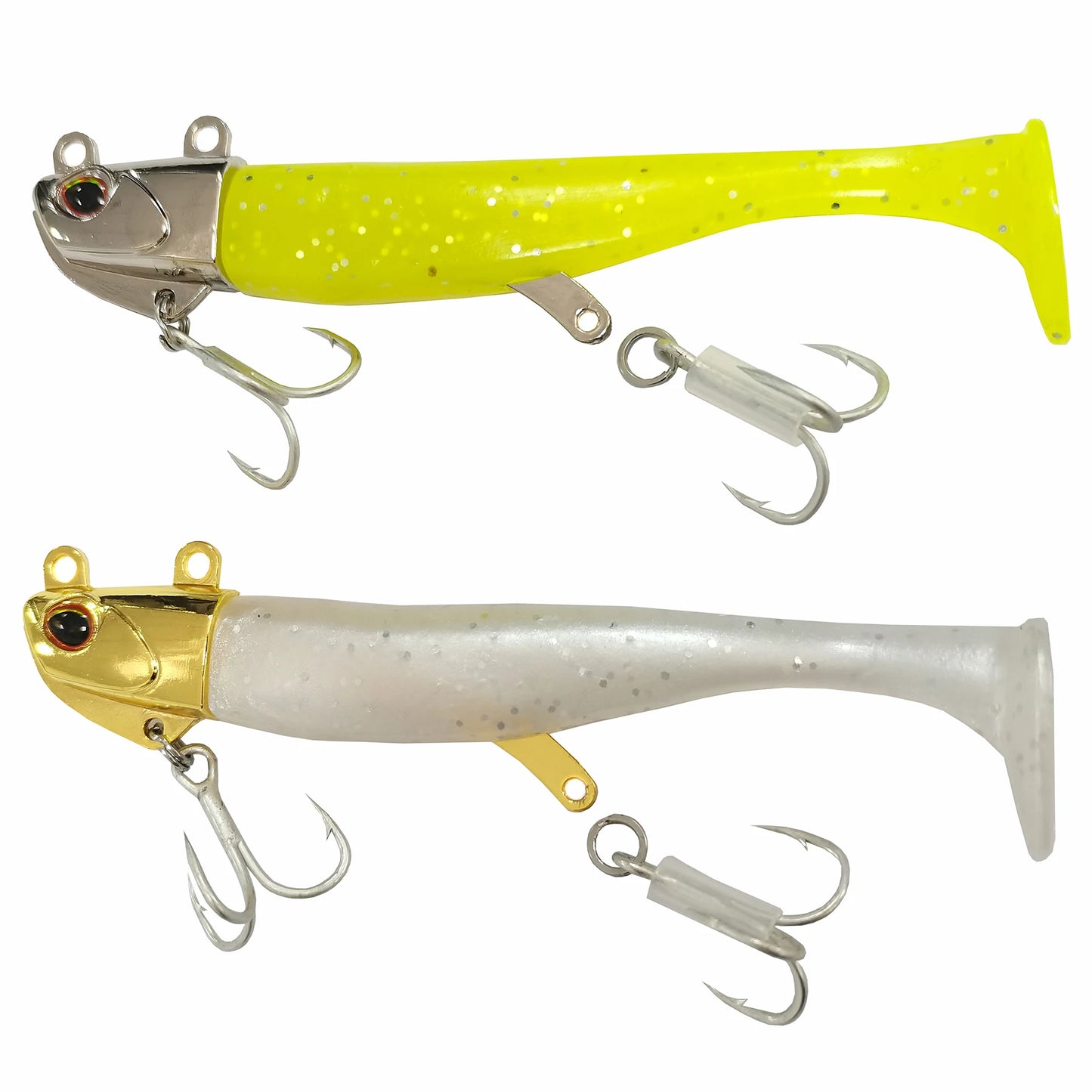 K-Rigged Soft Paddle Tail Swimbaits: Bass Lure Kit - Arkansas Outdoors Shop