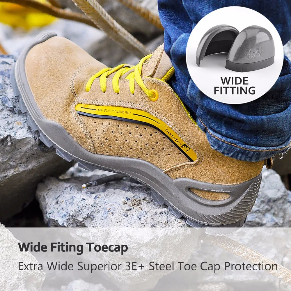 Water poof Breathable Steel Toe Safety Shoes: Sports-Inspired Protection - Arkansas Outdoors Shop