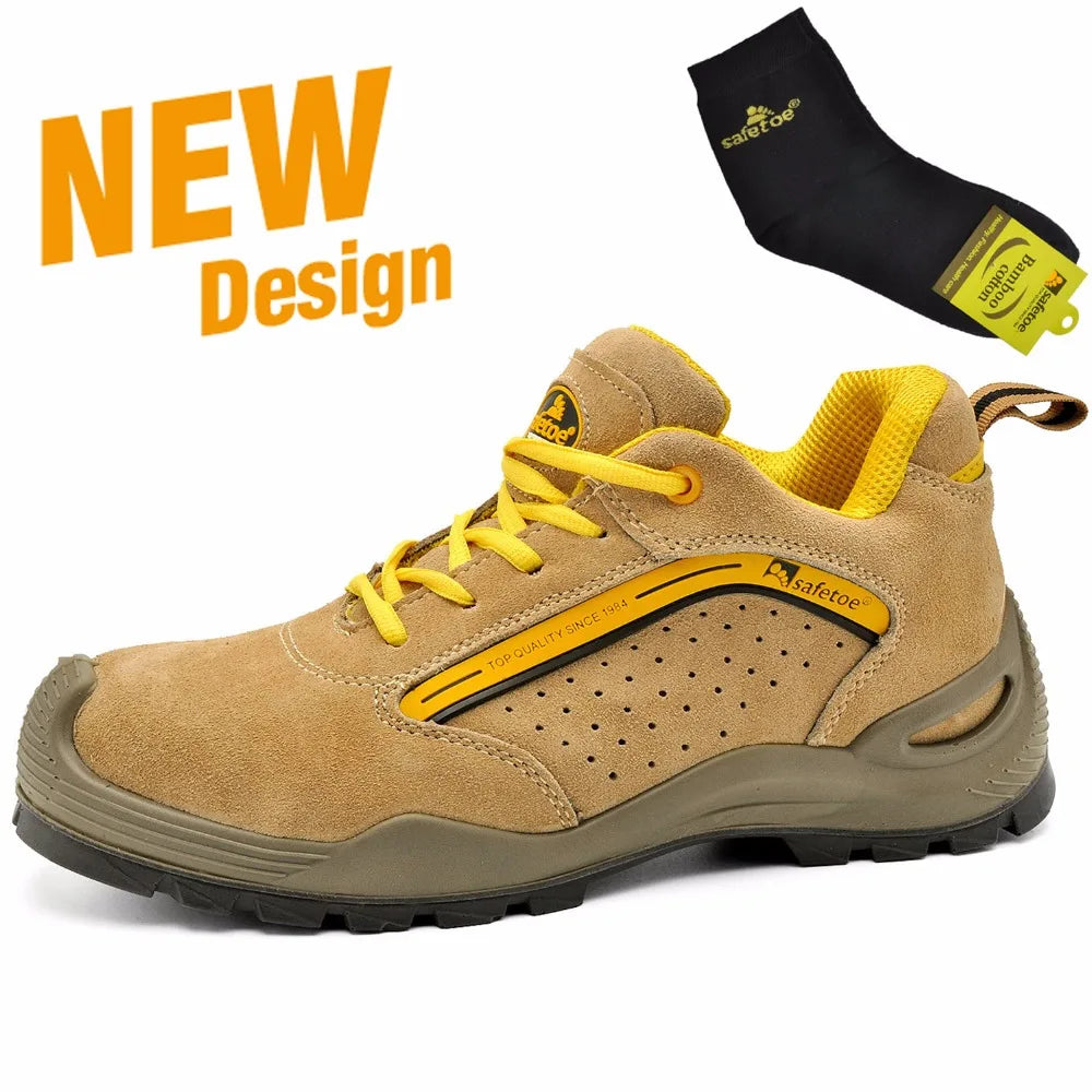 Water poof Breathable Steel Toe Safety Shoes: Sports-Inspired Protection - Arkansas Outdoors Shop