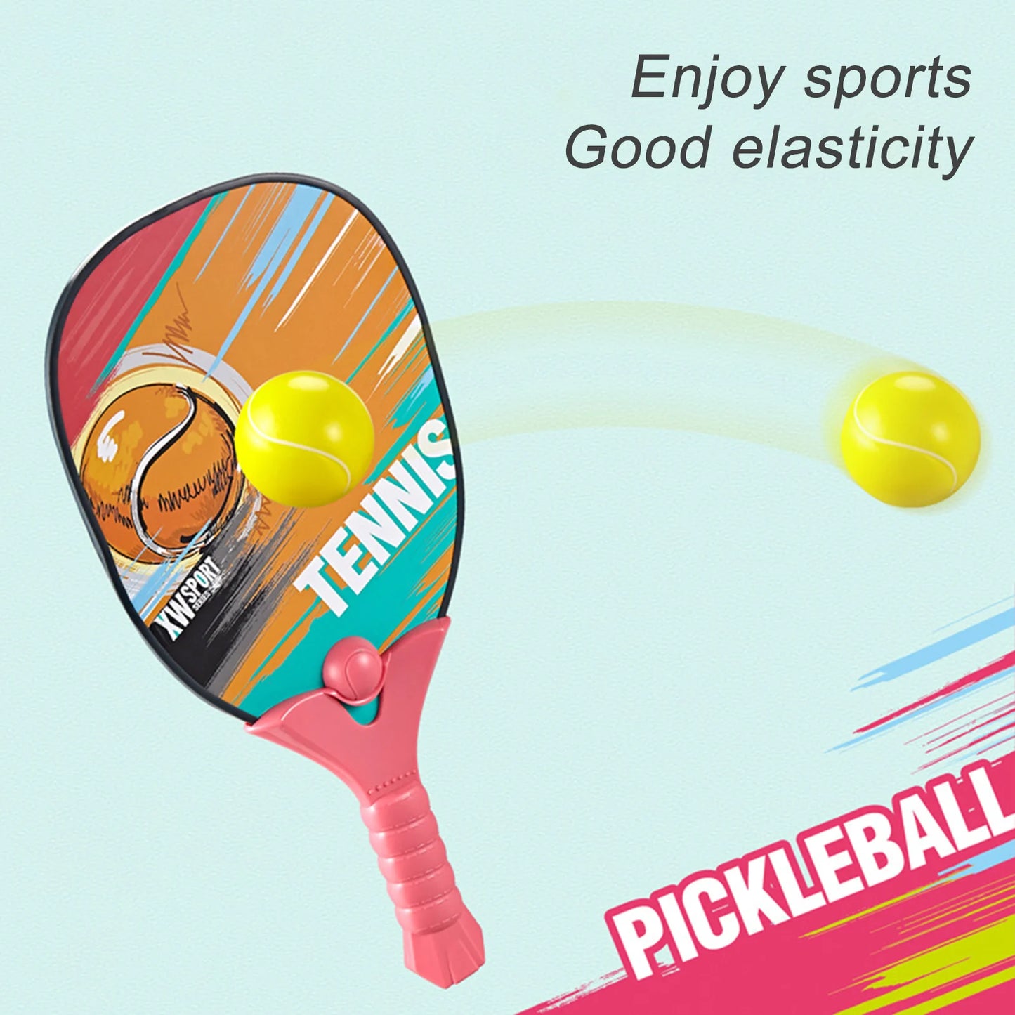 Children's Tennis Racket Set with 2 Balls: Outdoor Fun