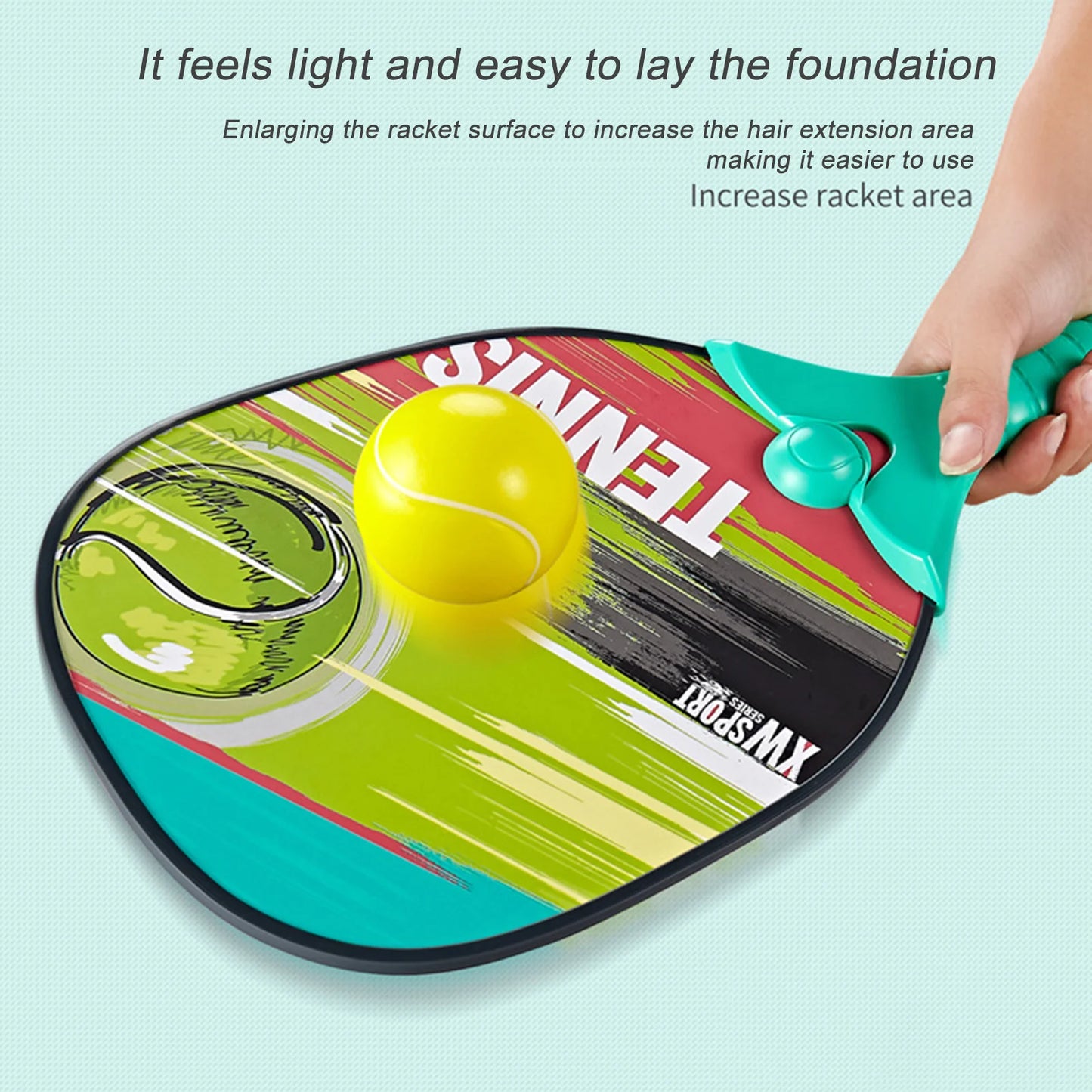 Children's Tennis Racket Set with 2 Balls: Outdoor Fun