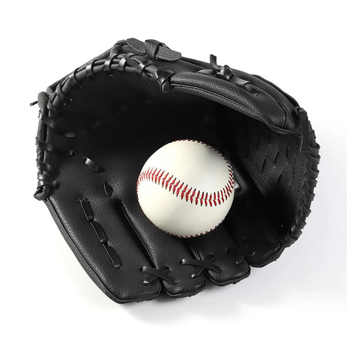 Outdoor Sport Baseball Glove PU Leather Batting Gloves Softball Practice Equipment Baseball Training Competition Glove For Kids