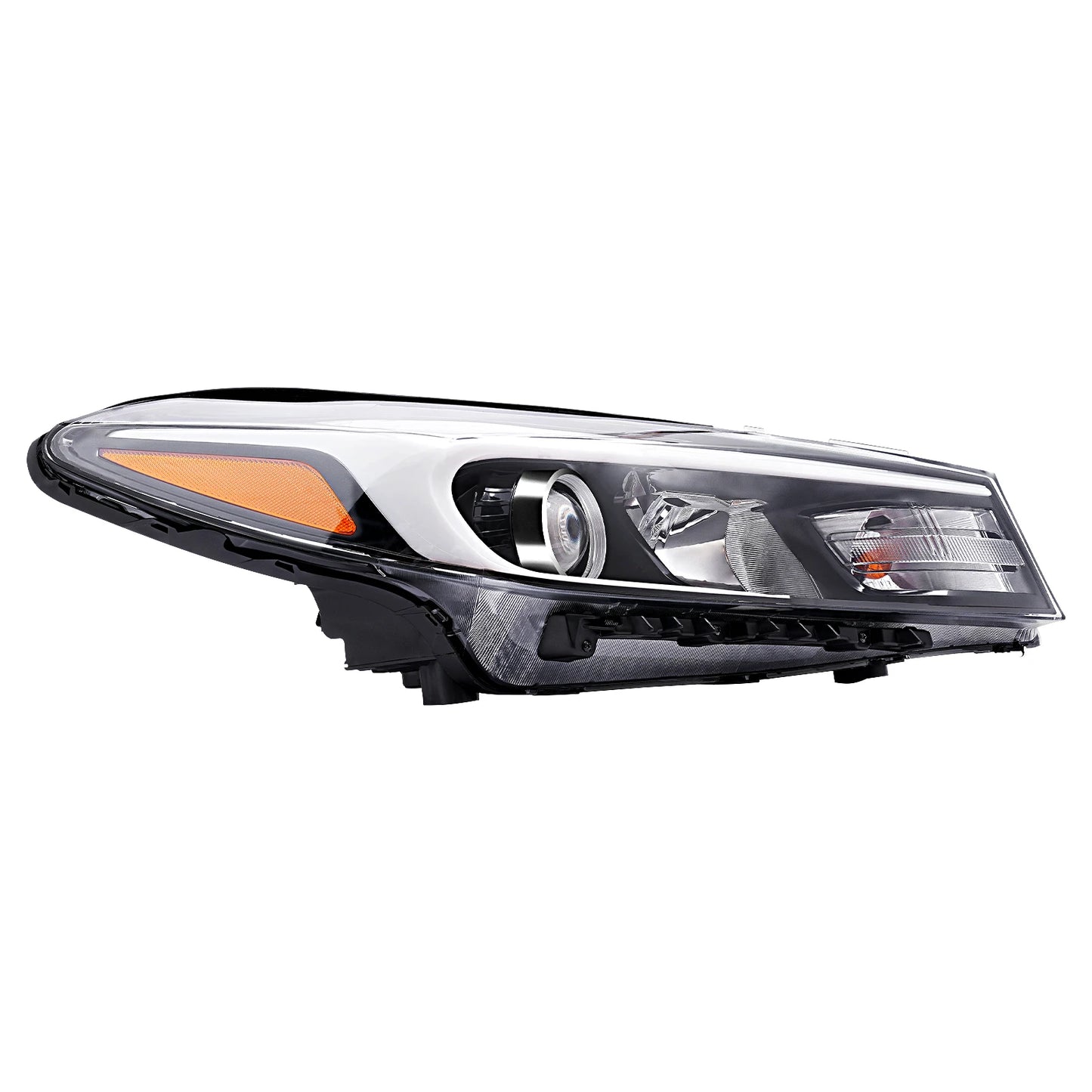 Chrome Front Headlights Headlamps For 2017 2018 Kia Forte Turn Signal Light Car Accessory