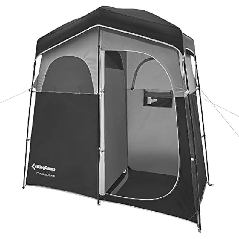 KingCamp Camping Shower Tent Oversize Space Privacy Tent Portable Outdoor Shower Tents for Camping - Arkansas Outdoors Shop