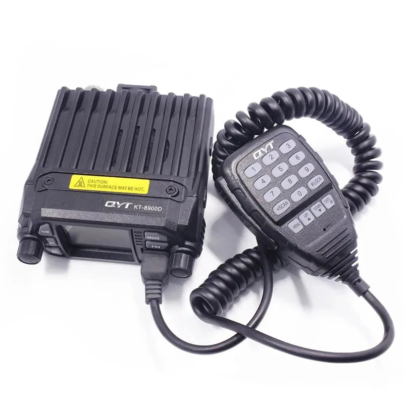 QYT KT-8900D 25-Watt Walkie Talkie Dual Band VHF/UHF 136-174/400-480MHz Quad Watch Car Mobile Radio