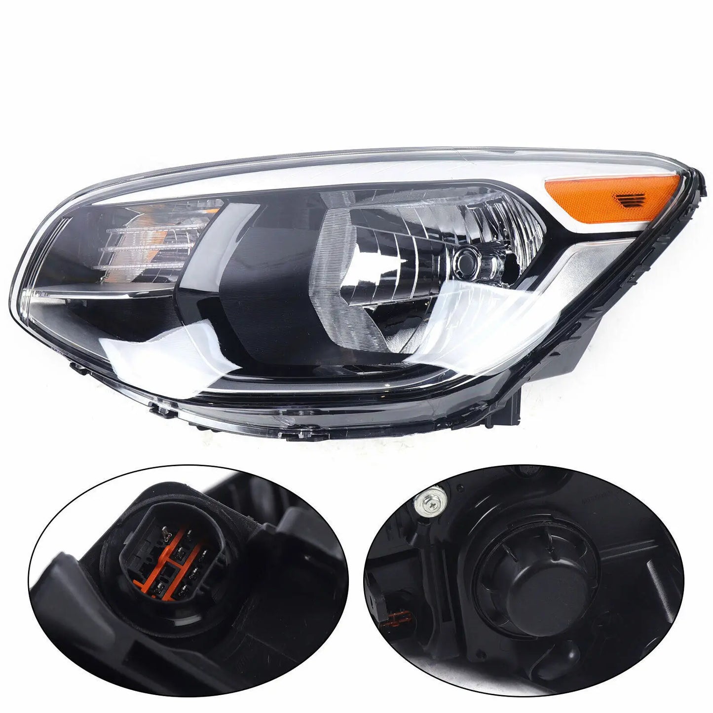 Car Head Lamp for 2014-2019 Kia Soul Headlight Headlamp Halogen W/O Bulbs Left / Right Accessories 92101-B2270 92101B2270