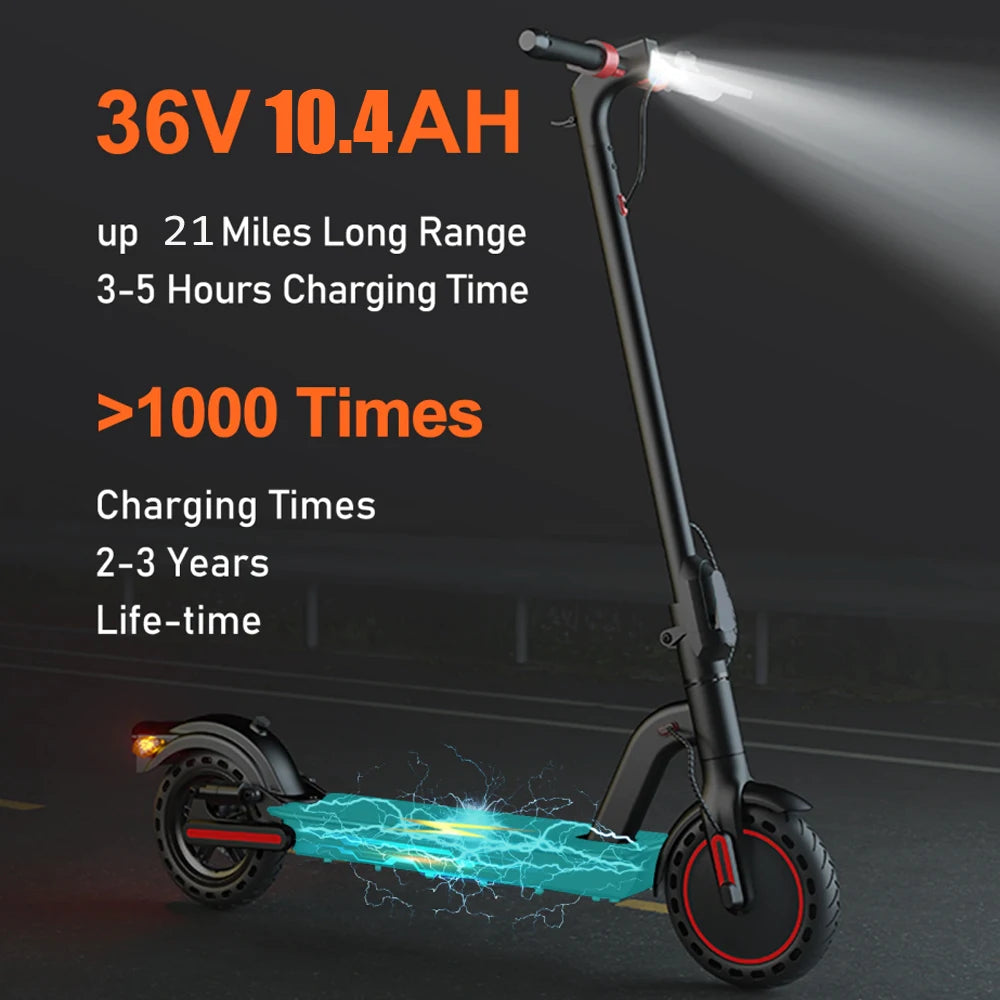 350W Folding Electric Scooter: 30KM/H, 36V