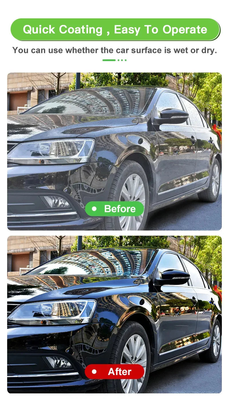 Car Ceramic Coating Shine Armor Spray Paint Coat Hydrophobic Polish Waterless Car Wash Wax And Long Lasting Protection S12 HGKJ