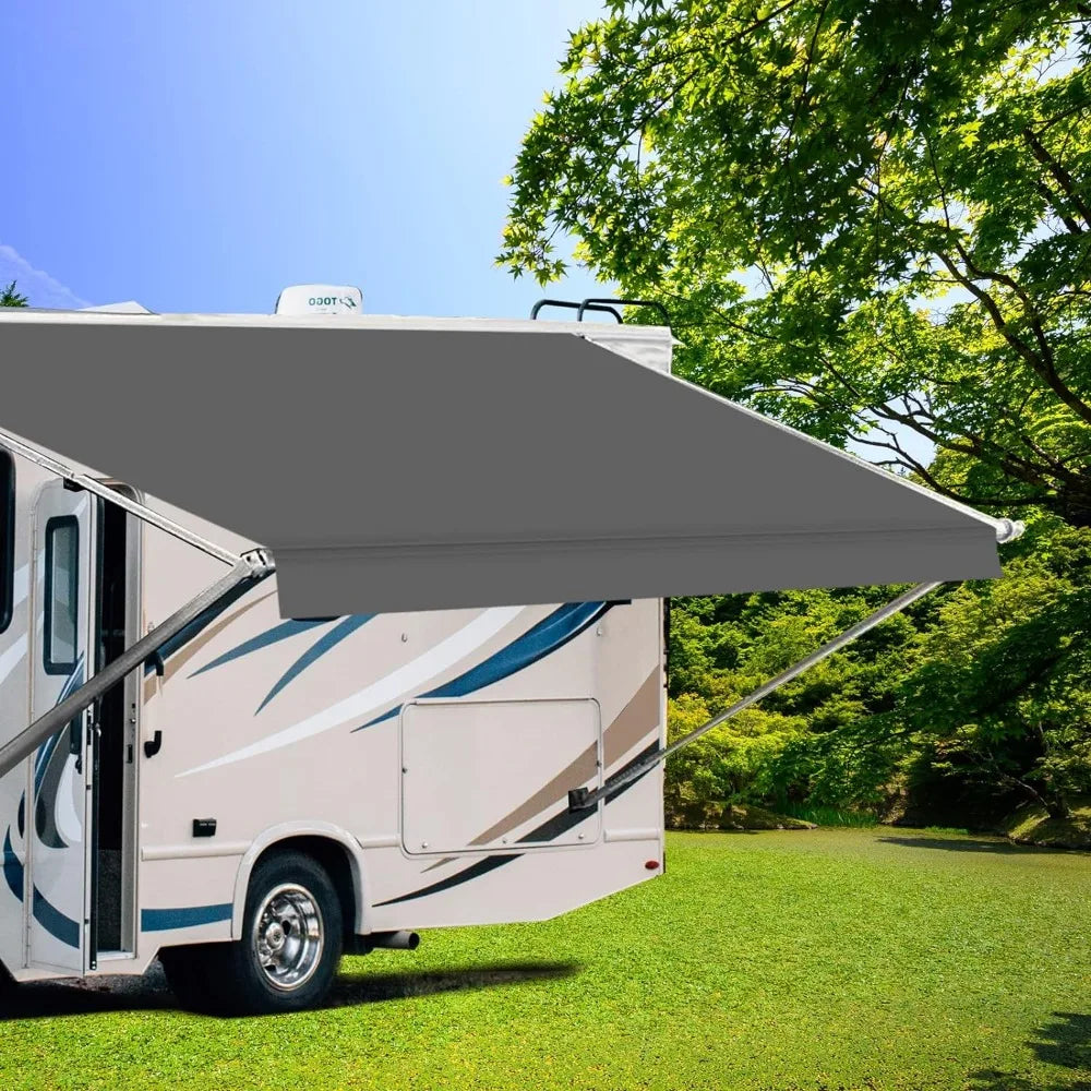 RV Awning Fabric Replacement Heavy Duty for Camper Shelter Waterproof Outdoor Awnings Freight free - Arkansas Outdoors Shop