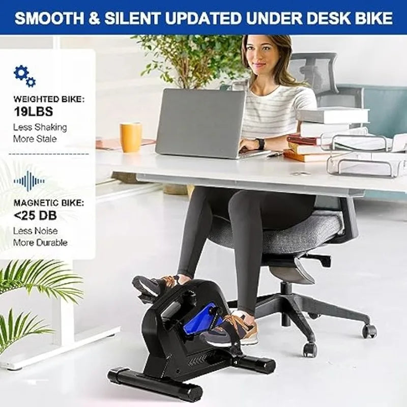 AGM Mini Desk Bike: Magnetic Resistance for Arm & Leg - Arkansas Outdoors Shop