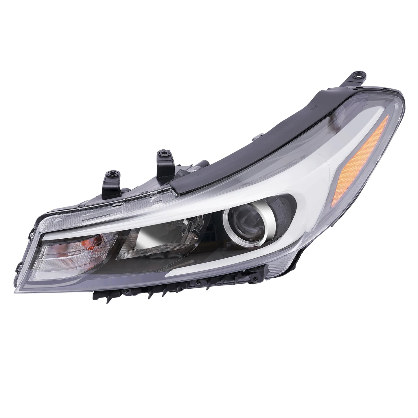 Chrome Front Headlights Headlamps For 2017 2018 Kia Forte Turn Signal Light Car Accessory