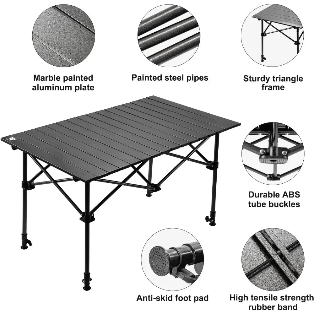 Dining Table Camping Supplies Picnic Desk Chair Pliante Outdoor Tables Tourist Furniture - Arkansas Outdoors Shop