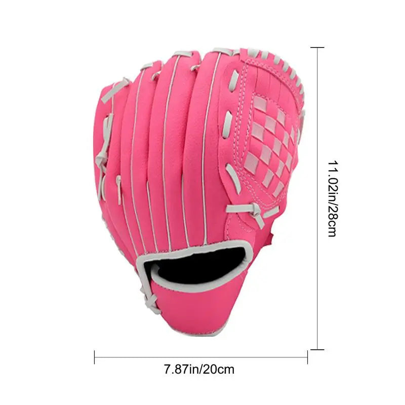 Outdoor Sport Baseball Glove PU Leather Batting Gloves Softball Practice Equipment Baseball Training Competition Glove For Kids