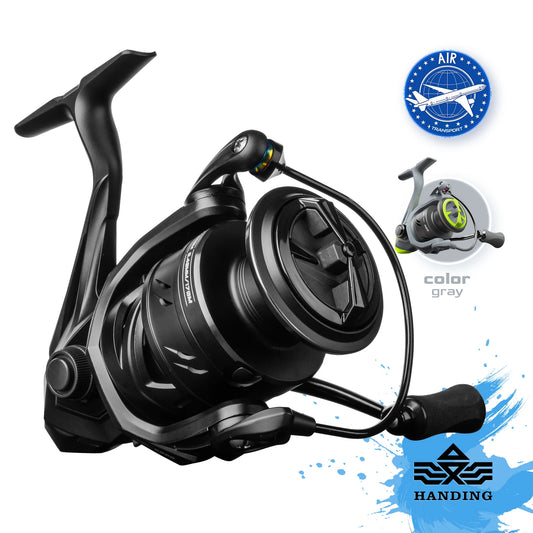 M1 Spinning Reel: Graphite, 9+1 Bearings, 12kg Drag - Arkansas Outdoors Shop