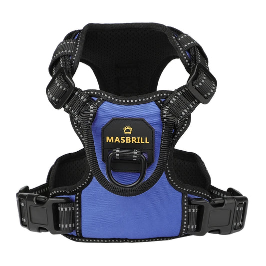 MASBRILL Reflective No-Pull Dog Harness: Adjustable Safety Vest - Arkansas Outdoors Shop