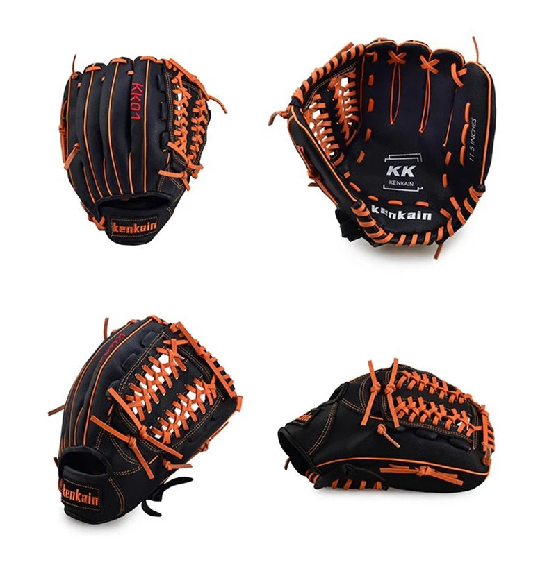 Baseball Glove For Men And Women Outdoor Sports Pitcher Softball Practice Equipment Left Hand for Adult Youth Exercise Training