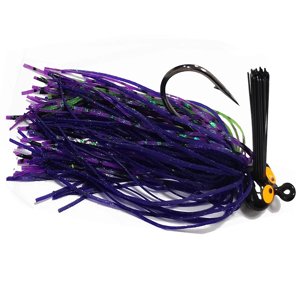 Weedless Bass Fishing Jigs: Silicone Skirt Jig Kit - Arkansas Outdoors Shop