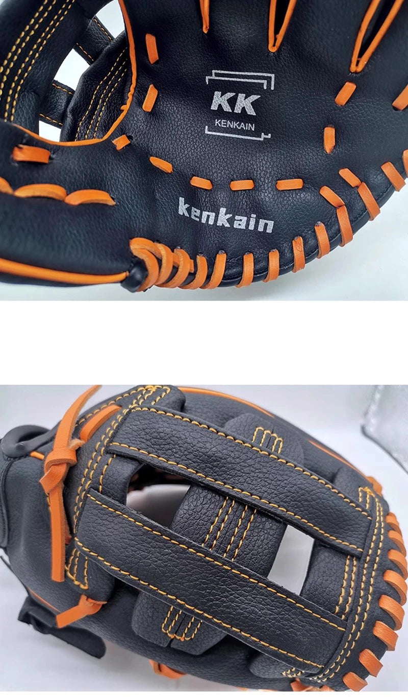 Baseball Glove For Men And Women Outdoor Sports Pitcher Softball Practice Equipment Left Hand for Adult Youth Exercise Training