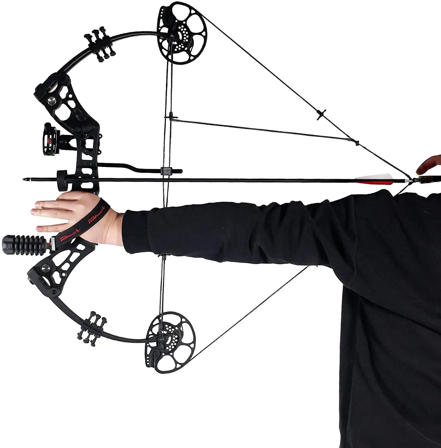 Compound Bow: 15-45lbs, 18.25"-29" Let-Off 75%, Max Speed 290fps, Right Hand, with Accessories - Arkansas Outdoors Shop