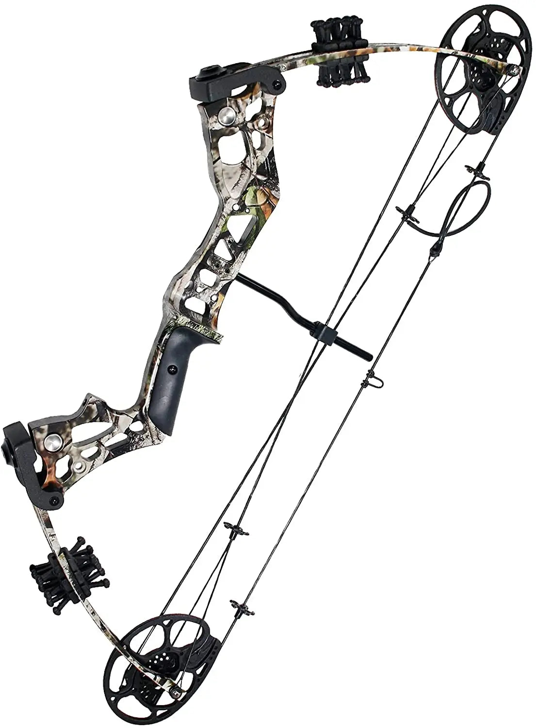 Compound Bow: 15-45lbs, 18.25"-29" Let-Off 75%, Max Speed 290fps, Right Hand, with Accessories - Arkansas Outdoors Shop