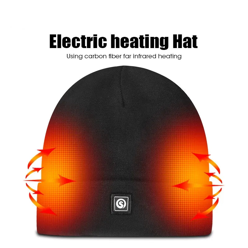 Winter Heated Hat: Rechargeable Snowboard & Ski Cap - Arkansas Outdoors Shop