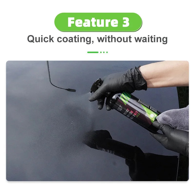 Car Ceramic Coating Shine Armor Spray Paint Coat Hydrophobic Polish Waterless Car Wash Wax And Long Lasting Protection S12 HGKJ