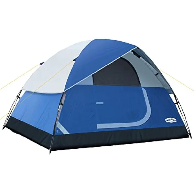 Pacific Pass 6 Person Family Dome Tent with Removable Rain Fly, Easy Setup for Camp Outdoor - Arkansas Outdoors Shop