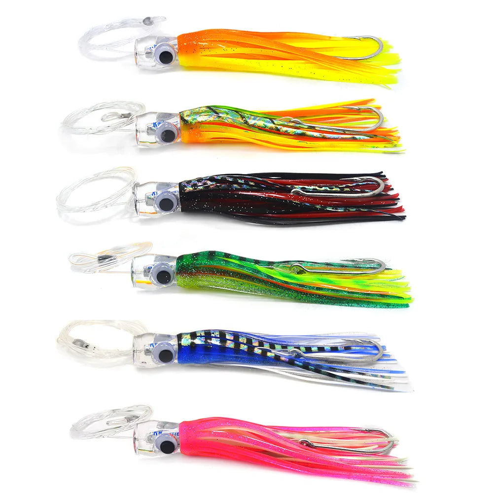 Fishing Lures Fully Rigged Marlin Lures: Big Game Trolling Set - Arkansas Outdoors Shop