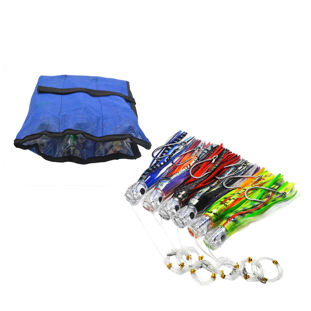 Fishing Lures Fully Rigged Marlin Lures: Big Game Trolling Set - Arkansas Outdoors Shop