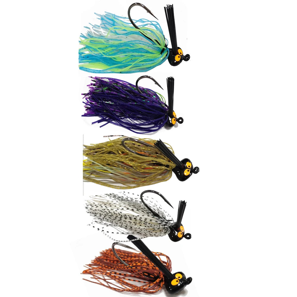 Weedless Bass Fishing Jigs: Silicone Skirt Jig Kit - Arkansas Outdoors Shop