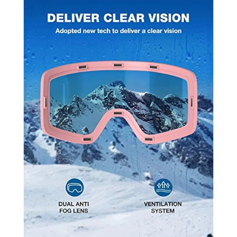 X12 100% OTG Snow Goggles: Winter Sports Essential - Arkansas Outdoors Shop