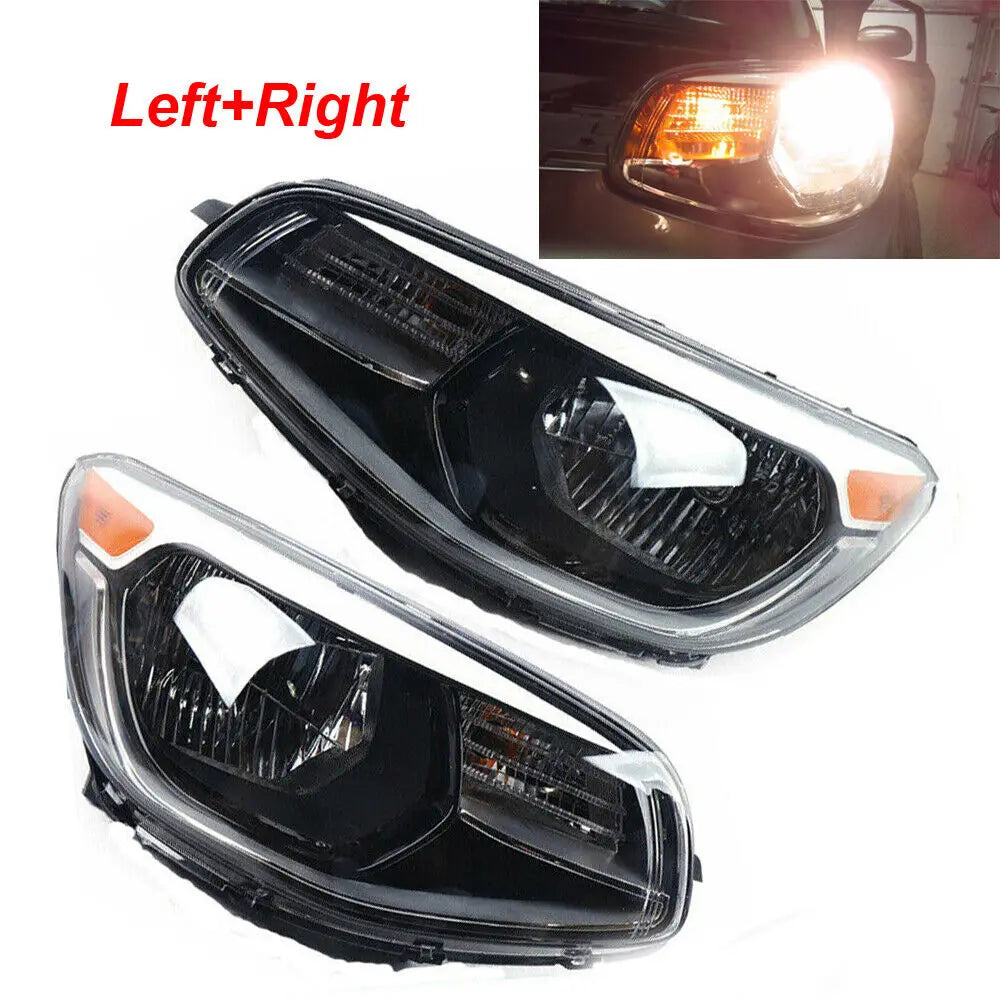 Car Head Lamp for 2014-2019 Kia Soul Headlight Headlamp Halogen W/O Bulbs Left / Right Accessories 92101-B2270 92101B2270